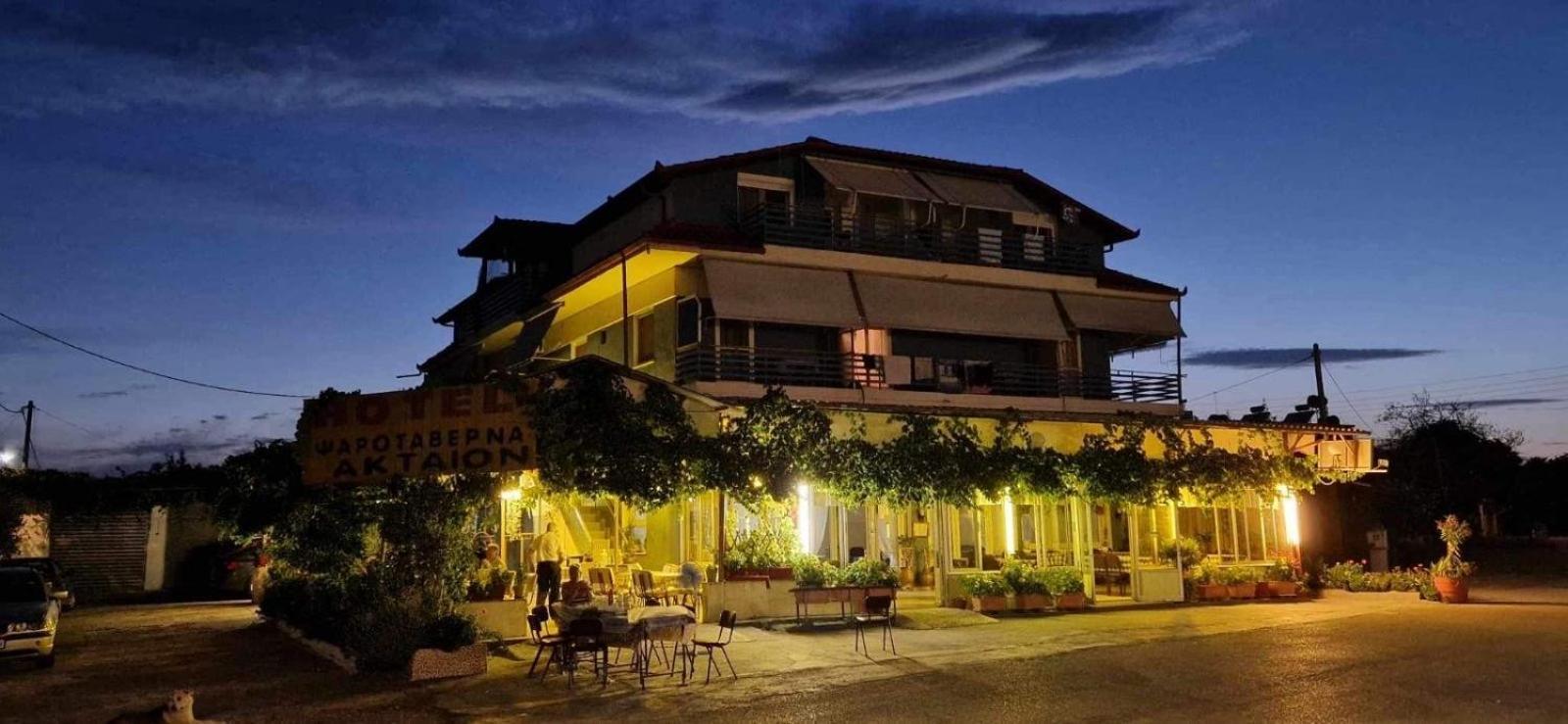 Aktaion Hotel Skala Alykis Exteriör bild